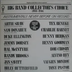 Various Artists - Big Band Collector's Choice (1938-1946)