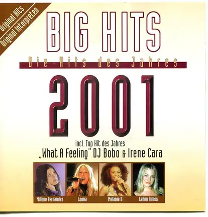 Dj Bobo, Melanie C, No Angeles - Big Hits - Die Hits Des Jahres 2001