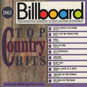 Various Artists - Billboard Top Country Hits - 1963