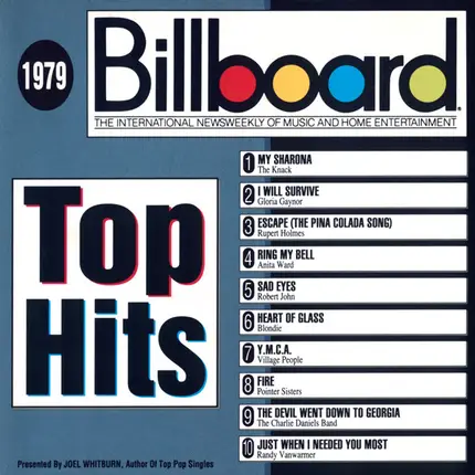 The Knaks, Glora Gaynor, Anita Ward, a.o. - Billboard Top Hits - 1979