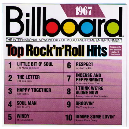 The Monkees, The Box Tops & others - Billboard Top Rock'N'Roll Hits - 1967