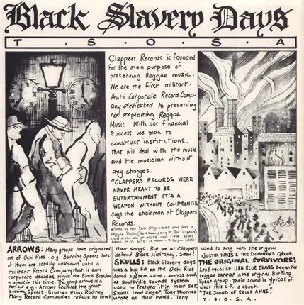 Skulls, Arrows, Clappers All Stars - Black Slavery Days