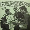 7inch Vinyl Single - No Comment, Neanderthal, Infest et al. - Bllleeeeaaauuurrrrgghhh! - The Record - Gray Marbled, Green Cover