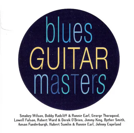 Various - Blues Guitar Masters