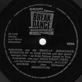 The Rocksteady Crew - Bravo - Breakdance Sensation '84