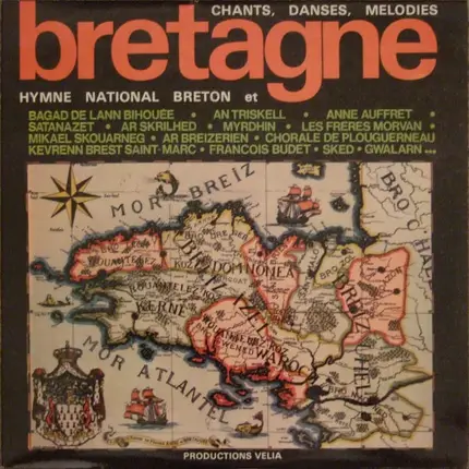 Sked, Satanazed a.o. - Bretagne: Hymne National Breton Et Chants, Danses, Melodies