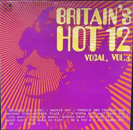 Ted Pelkins, Sweet Cream, a.o. - Britain's Hot 12 (Vocal), Vol. 6