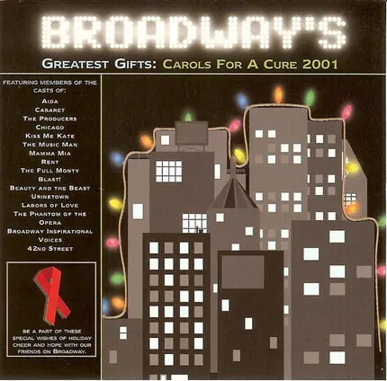 Various - Broadway's Greatest Gifts: Carols For A Cure 2001