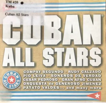 Soneros De Verdad / Gran Afro Cuban Orchestra De Generoso Jimenez - Cuban All Stars