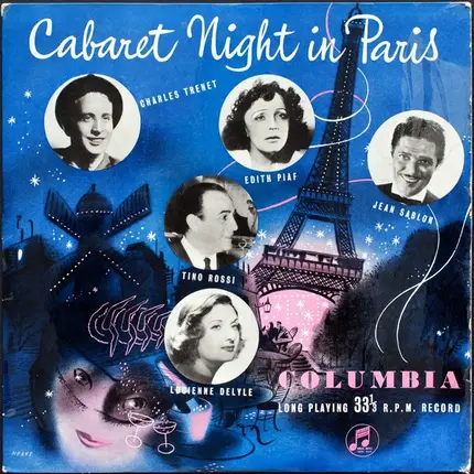 Edith Piaf /Tino Rossi a.o. - Cabaret Night In Paris