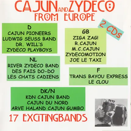 Le Clou, R. Cajun, Cajun Pioneers - Cajun And Zydeco From Europe