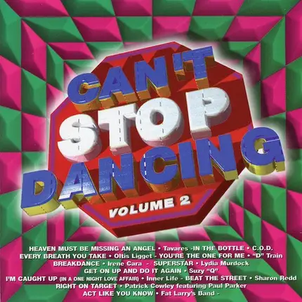Tavares,Otis Liggett,Lydia Murdock... - Can't Stop Dancing : Volume 2
