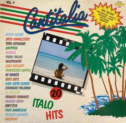 Angela, Piero Ipazio, Mastrovito a.o. - Cantitalia Vol. 4 (20 Italo Hits)