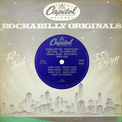 Charlie Bop Trio, Ferlin Husky a.o - Capitol Rockabilly Originals