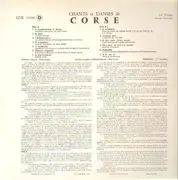 LP - Various - Chants & Danses de Corse