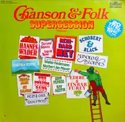 LP - Reinhard Mey, Hannes Wader, Walter Hedemann a.o. - Chanson & Folk Supersession Volume I - Gatefold Sleeve