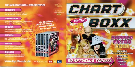 Maroon 5, Britney Spears, Scooter, a.o. - Chart Boxx - Sommer Extra 2008 - 20 Aktuelle Tophits
