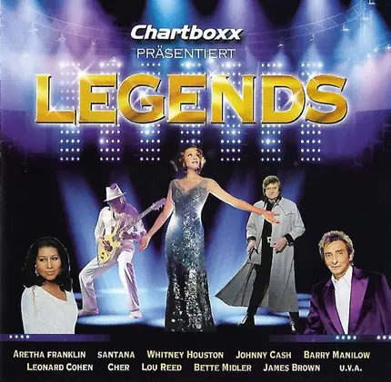 Liza Minnelli,Barry White, Leonard Cohen a.o. - Chartboxx Präsentiert Legends