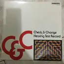 12inch Vinyl Single - Various - Check & Change Hearing Test Record