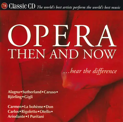 Various - Classic CD - 78 - Opera And Now