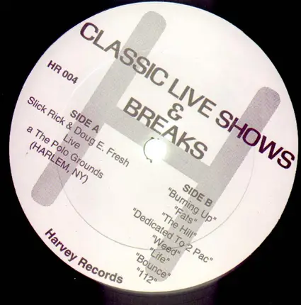 Slick Rick, Doug E. Fresh - Classic Live Shows & Breaks