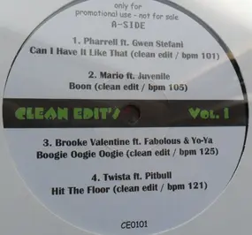 Various Artists - Clean Edits Vol. 1