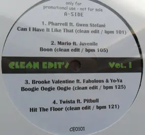 Various Artists - Clean Edits Vol. 1