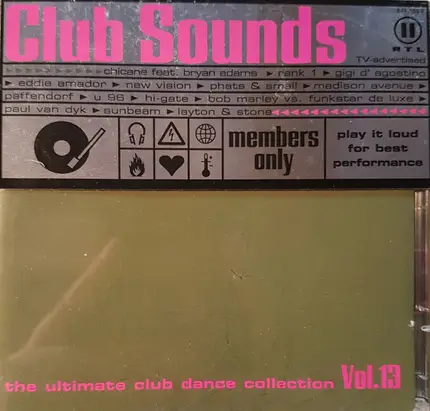 Chicane, Rank 1, Hi-Gate - Club Sounds Vol.13