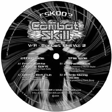 SEEMA, Frank Kvitta, Waldhaus - Combat Skill Vol. 2