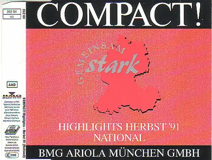 Karl Keaton, Julian Dawson a.o. - Compact! Highlights Herbst '91 (National)