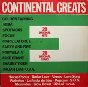 LP - Golden Earring, ABBA, Spotnicks, ... - Continental Greats