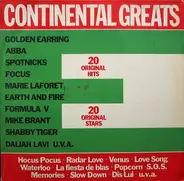Golden Earring, ABBA, Spotnicks, ... - Continental Greats