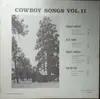 LP - Various - Cowboys Songs Vol. II - LTD, numbered, +booklet