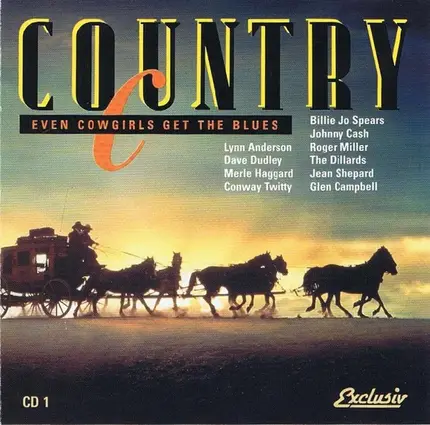 Lynn Anderson / Merle Haggard a.o. - Country - Even Cowgirls get the Blues CD 1