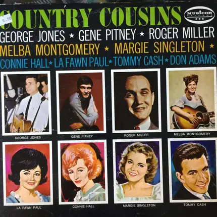 George Jones , Connie Hall , Roger Miller - Country Cousins