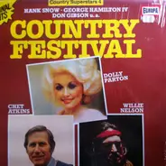 Chet Atkins, Hank Snow, Dolly Parton a.o. - Country Festival, Country Superstars 4