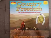 LP - Johnny Cash / Jim Reeves / Charlie Rich a.o. - Country Freedom