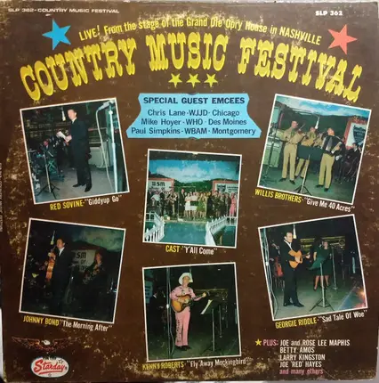 Joe Hayes, Paul Simpkins, George Riddle - Country Music Festival Vol 3