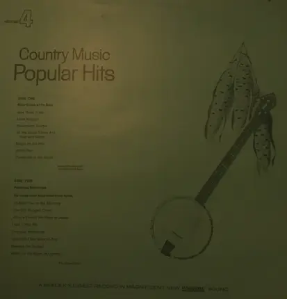 Vaughn Horton, Steve Nelson, Bob Hilliard - Country Music Popular Hits 4