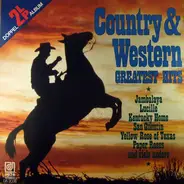 Johnny Cash, Hank Williams, Carson Robinson a.o. - Country & Western Greatest Hits