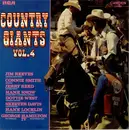 LP - Jim Reeves, Connie Smith, Jerry Reed,.. - Country Giants Vol. 4
