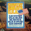 LP - Willie Nelson, Del Reeves, Jean Shepard,.. - Country Greats U.S.A.