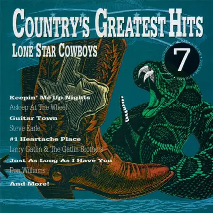 Larry Gatlin & The Gatlin Brothers, Steve Earle - Country's Greatest Hits (Lone Star Cowboys)