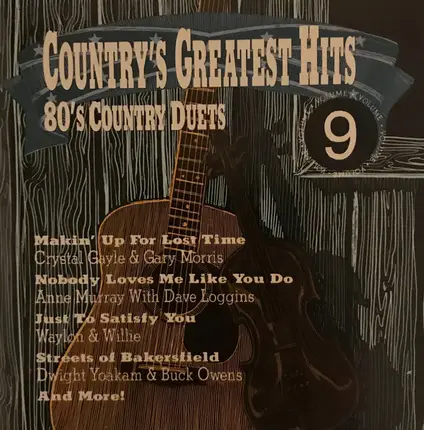 Glen Campbell, Tanya Tucker, Crystal Gayle - Country's Greatest Hits Volume 9 80's Country Duets