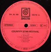 Double LP - Waylon Jennings, Dolly Parton, Johnny Cash, ... - Country Star Festival - Gatefold