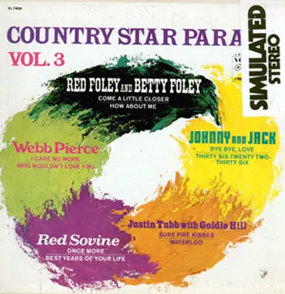 Webb Pierce,Red Sovine a.o. - Country Star Parade Vol. 3