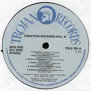 LP - The Upsetters, Dennis Brown, The Eternals - Creation Rockers Volume 4 - Blue Label