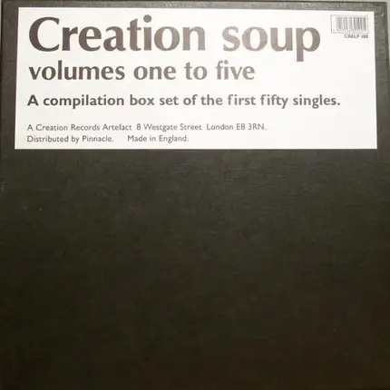 Biff Bang Pow!, Pastels, Primal Scream... - Creation Soup: Volumes One To Five