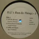 12inch Vinyl Single - Various - D.J.'s Run-In Thingz - 3