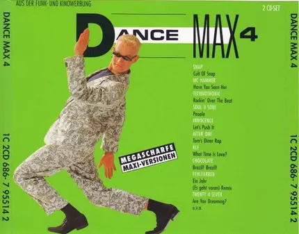 Snap, MC Hammer, Technotronic - Dance Max 4